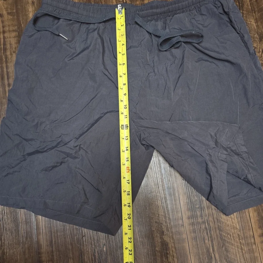 Men's Athletic Shorts COOFANDY Gray Lightweight Drawstring XXL Quick Dry Gym...